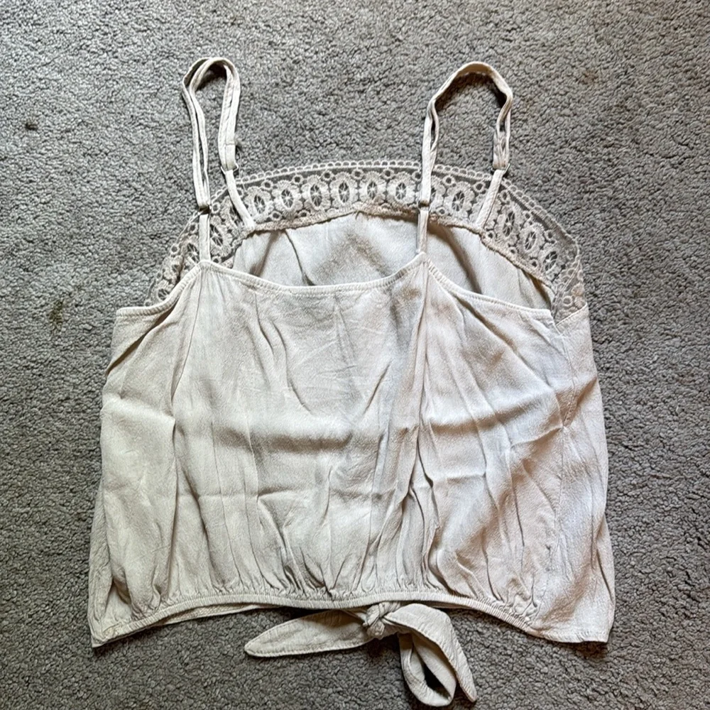 American Eagle Outfitters Lace Tank Top - Picture 4 of 6